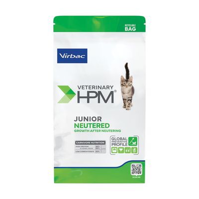 Virbac - Croquettes Veterinary HPM Junior Neutered pour Chatons - 3Kg Image num&eacute;ro 1
