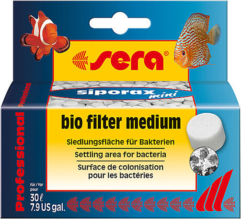 Sera - Siporax Mini Professional Bio Filter Medium pour Aquarium - 35g image number null