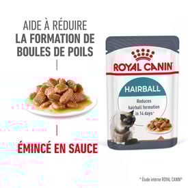 Royal Canin - Sachets Hairball Care en Sauce pour Chat - 12x85g