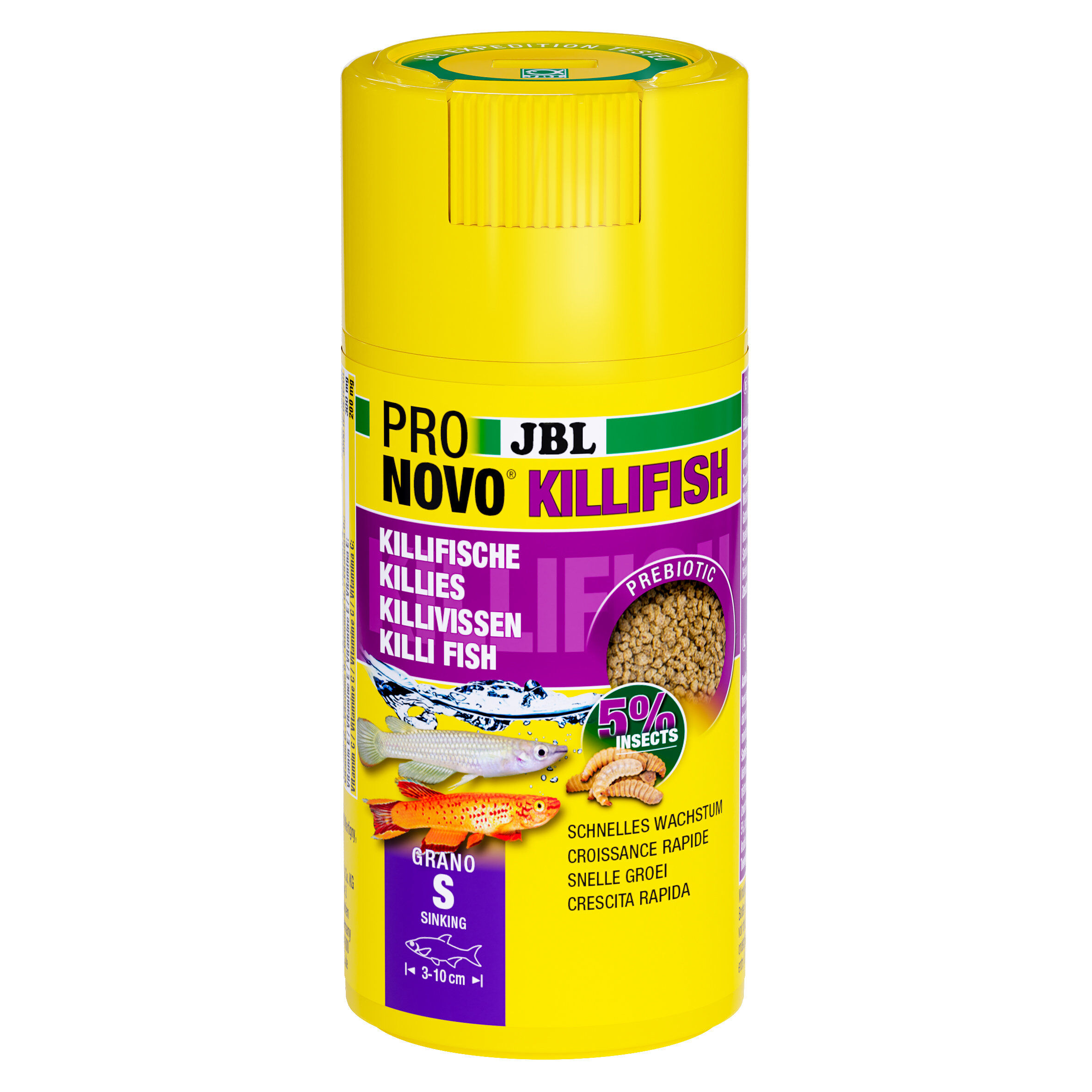 JBL - Aliment en Granul&eacute;s Pronovo KILLIFISH GRANO pour Poissons Tropicaux - 100ml Image num&eacute;ro 1
