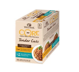 Wellness CORE - Multipack Tenders Cuts à la Volaille pour Chat - 510g