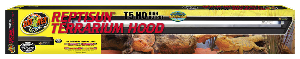 Zoomed - Rampe pour Tube ReptiSun T5 39W LF-73E pour Terrarium - 92cm Image num&eacute;ro 1