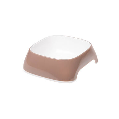 Ferplast - Écuelle GLAM Large en Plastique Taupe