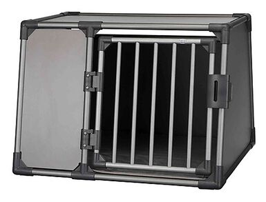 Trixie - Box de Transport en Aluminium Gris Graphite - L : 92 x 64 x 78 cm