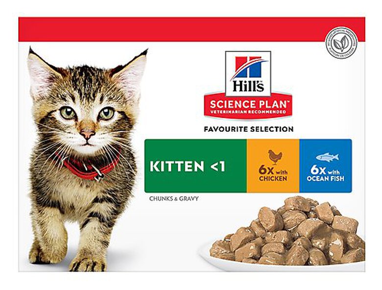 Hill's Science Plan - Sachets Multipack pour Chaton - 12x85g image number null