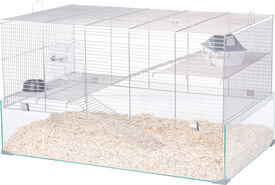 Zolux - Cage Neolife Gris pour Gerbilles - 80cm