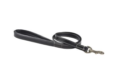 Bobby - Laisse Classique Haute Finition Noir pour Chiens