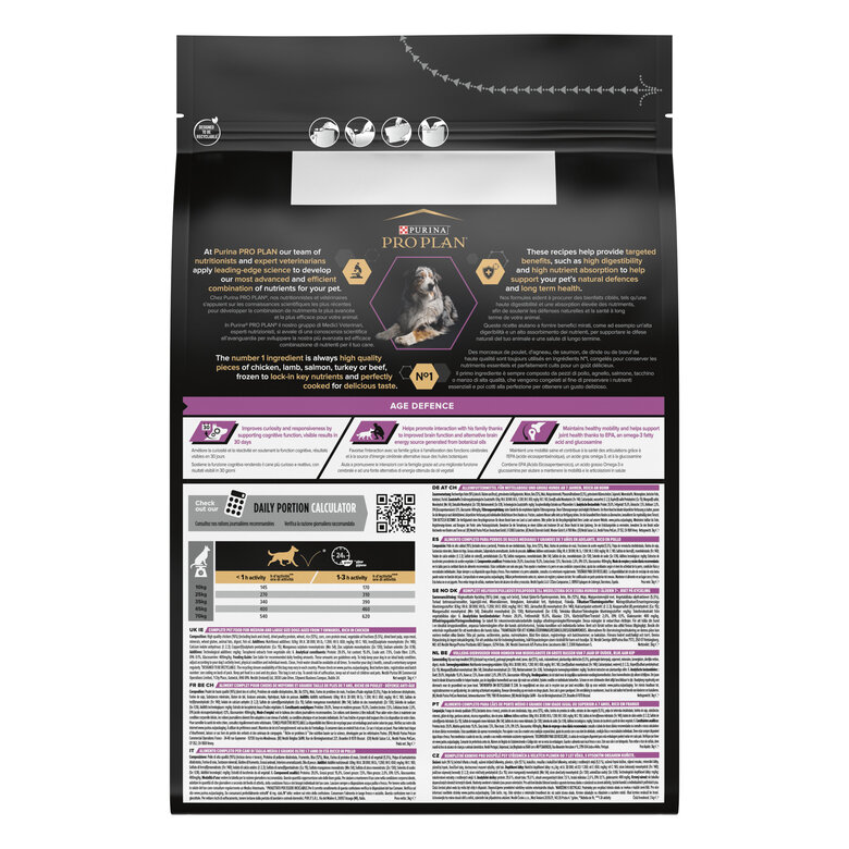 Pro Plan - Croquettes OPTIAGE Medium & Large Adult 7+ Poulet pour Chien Senior - 3Kg Image numéro 6 Pro Plan - Croquettes OPTIAGE Medium & Large Adult 7+ Poulet pour Chien Senior - 3Kg Image numéro 6