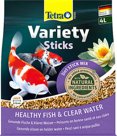 Tetra - Mélange Pond Variety Sticks en Sticks pour Poissons de Bassin - 4L