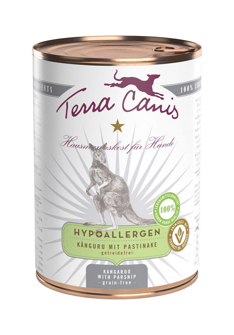 Terra Canis - Aliment Naturel Hypoallergen Kangourou pour Chiens - 400g Image num&eacute;ro 1