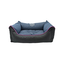 Comme Un Roi - Panier Douillet So Chic Bleu Prusse pour Chien - M Indicateur image numéro 1