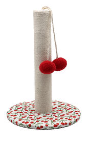 Croci - Poteau Griffoir Cherries pour Chats - 42cm