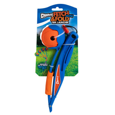ChuckIt! - Mini Lanceur Pliable Fetch and Fold - 30cm