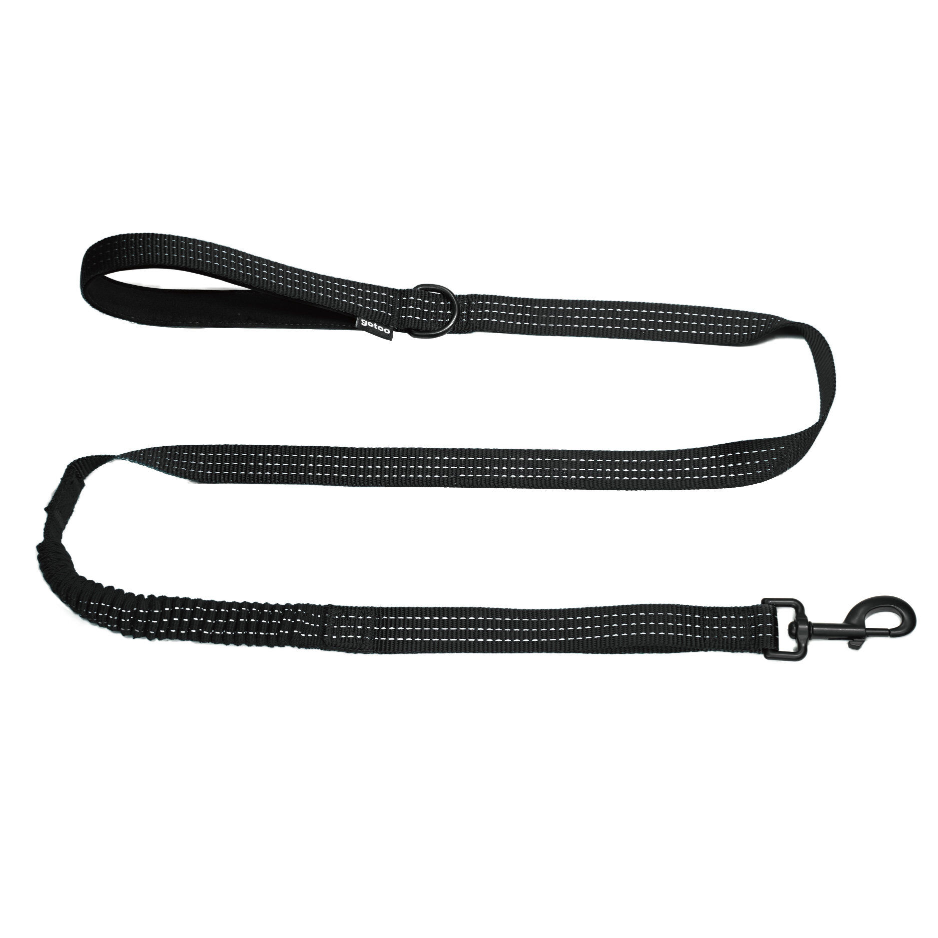 Gotoo - Laisse Anti-traction Noir Image num&eacute;ro 1