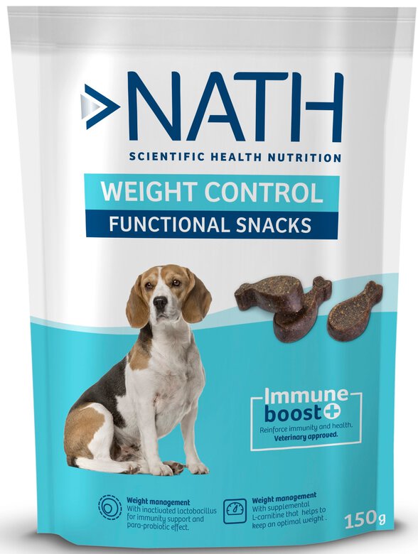 Nath - Friandises Weight Control Immune boost+ pour Chiens - 150g image number null