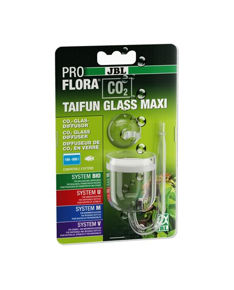 JBL - Diffuseur CO2 Proflora Taifun Glass Maxi pour Aquarium - 40 &agrave; 300L Image num&eacute;ro 1