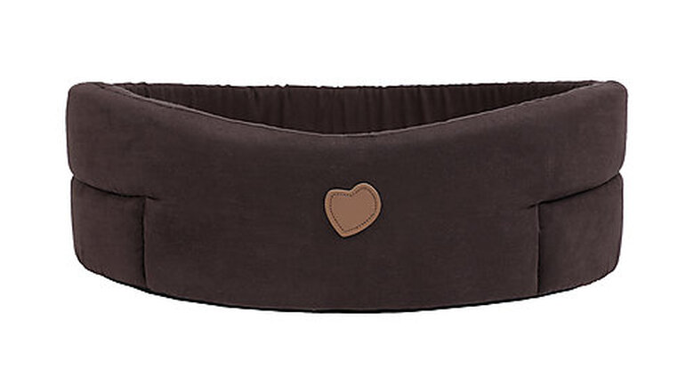 Animalis - Corbeille Tissus Suédine Marron et Beige pour Chien - T4 Image numéro 2 Animalis - Corbeille Tissus Suédine Marron et Beige pour Chien - T4 Image numéro 2