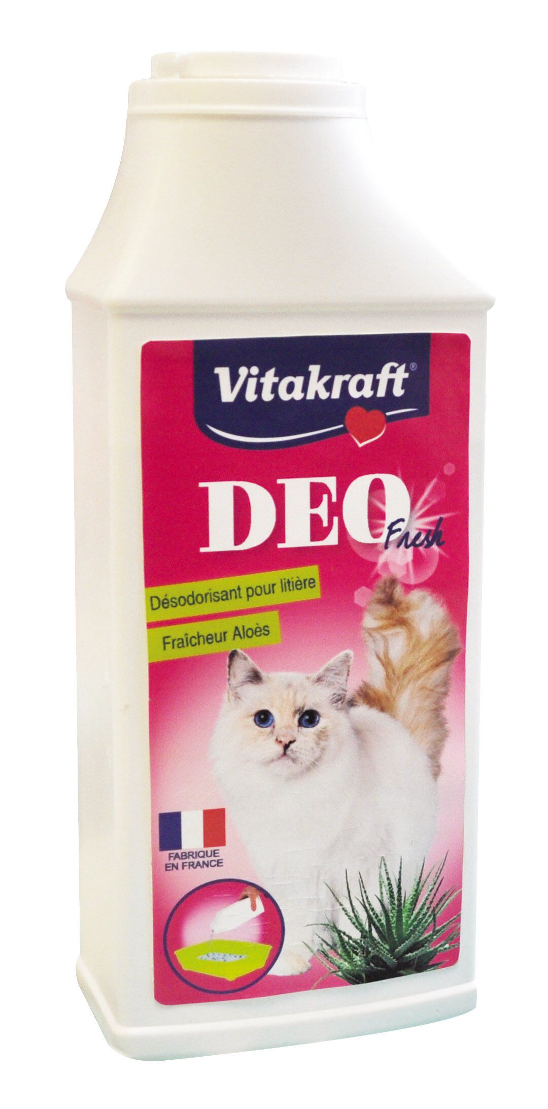 Vitakraft - D&eacute;sodorisant en Poudre Deo fresh - Aloes Image num&eacute;ro 1