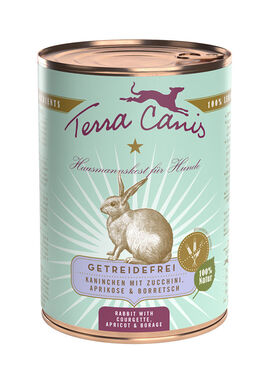 Terra Canis - Aliment Naturel sans Céréales au Lapin pour Chiens - 400g