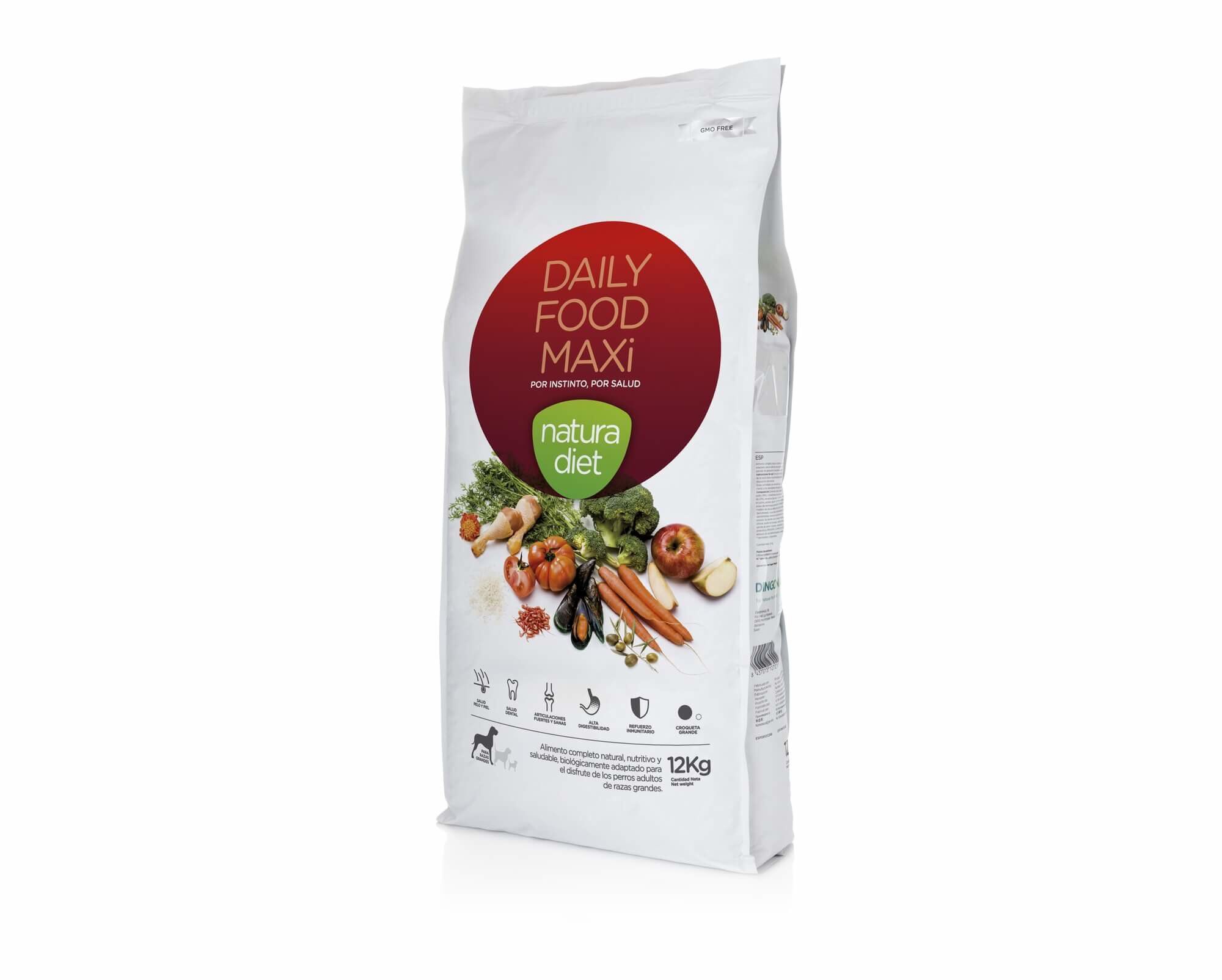 Natura Diet - Croquettes Daily Food Maxi pour Chien - 12Kg Image num&eacute;ro 1