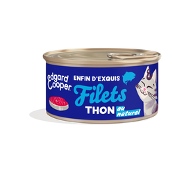 Edgard & Cooper - Filets de Thon Naturel pour Chat - 70g
