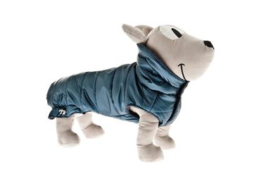 Ferribiella - Doudoune Cristallo Bleu pour Chiens