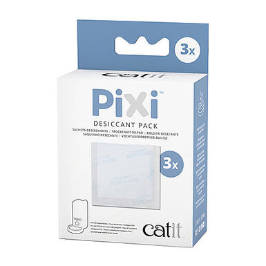 Catit - Sachets Desséchants Humidité Pixi x3 - 12,5x8x4,5cm