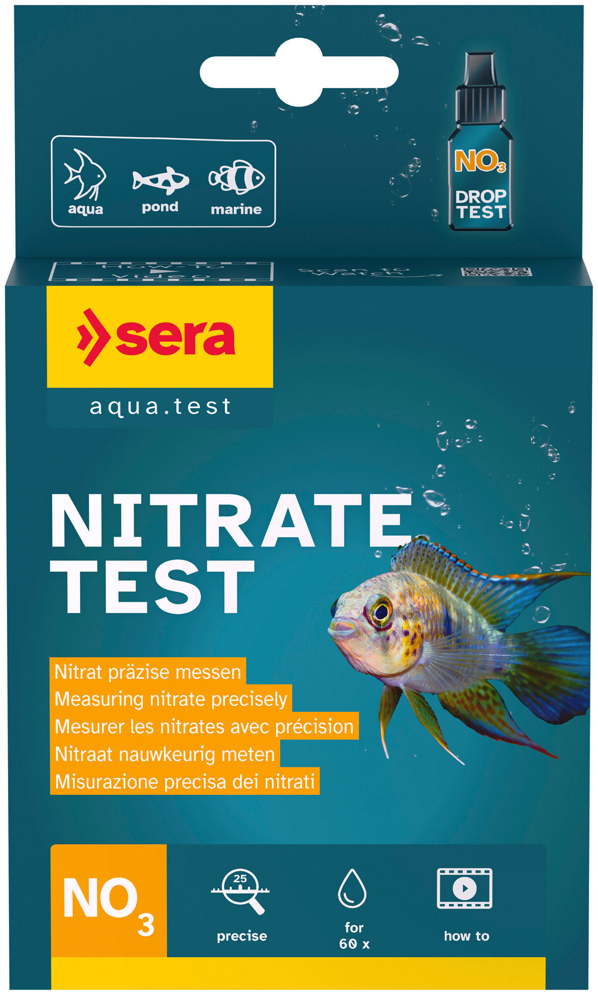 Sera - Test de Nitrates NO3 Test pour Aquarium - 3x15ml Image num&eacute;ro 1