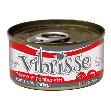 Vibrisse - Pâtée Natural Food au Thon et Crevettes pour Chat