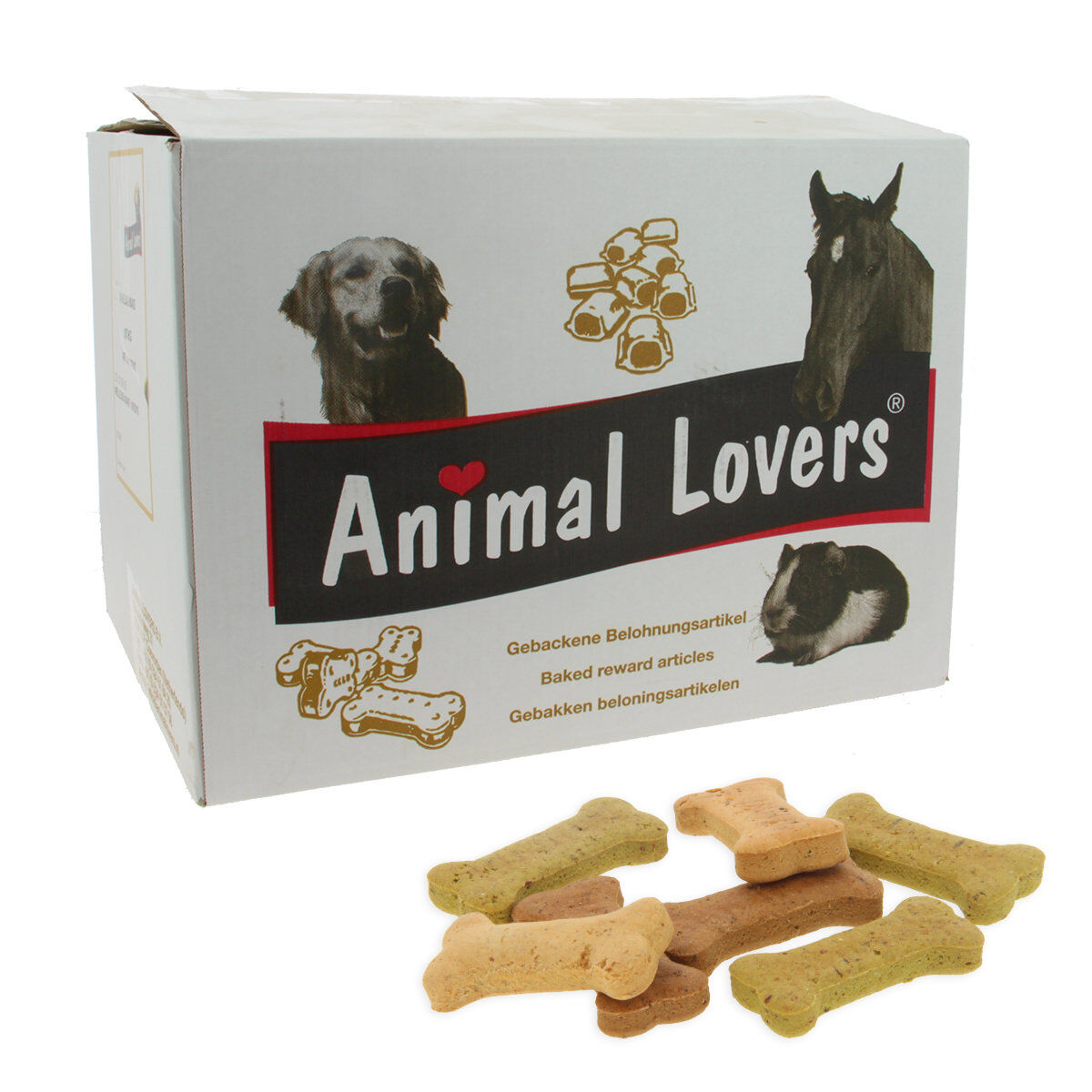 Animal Lovers - Biscuits Mix pour Chien - 10Kg Image num&eacute;ro 1