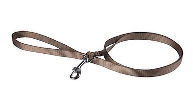 Animalis - Laisse Basic 12mm et 120cm pour Chien - Taupe