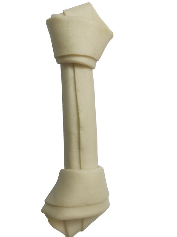 Croc Pro - Os Noué Blanc pour Chiens - 16cm Image numéro 2 Croc Pro - Os Noué Blanc pour Chiens - 16cm Image numéro 2