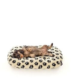 Leeby - Coussin Imprimé Pattes pour Chiens