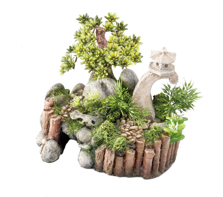 Aquadella - Décoration China Garden pour Aquarium Image numéro 1 Aquadella - Décoration China Garden pour Aquarium Image numéro 1