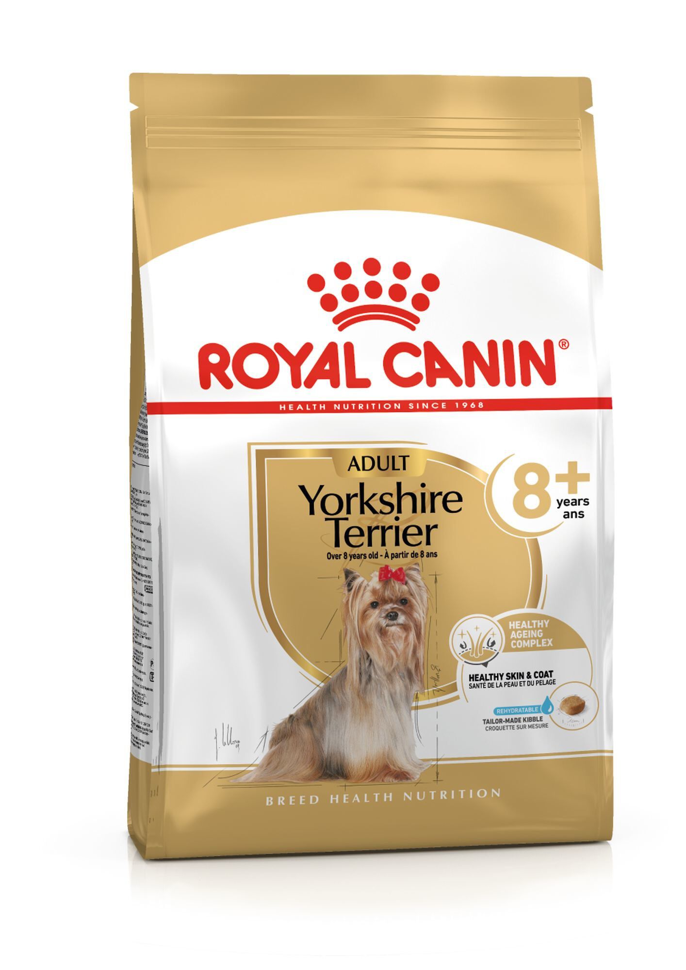 Royal Canin - Croquettes Yorkshire Terrier Adult 8+ pour Chien - 3Kg Image num&eacute;ro 1