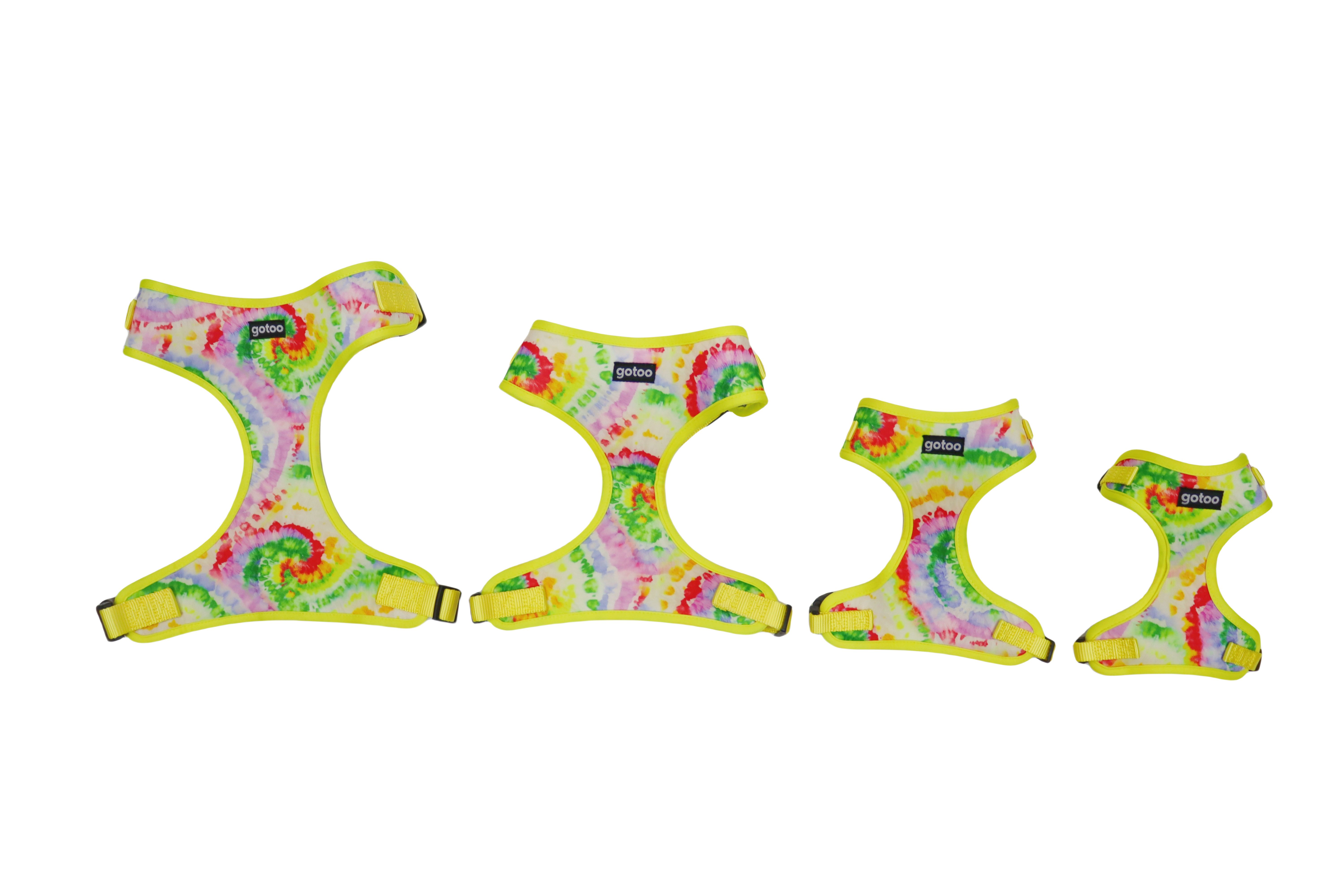 Gotoo - Harnais T-shirt &agrave; Motif Jaune pour Chien - S Image num&eacute;ro 4