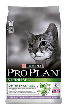 Pro Plan - Croquettes Sterilised à la Dinde pour Chat Adulte Stérilisé