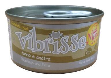 Vibrisse - Pâtée MENU THON ET CANARD POUR CHATS - 70g