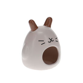 Duvoplus - Maison Lapin Blanche - 11x10x12cm
