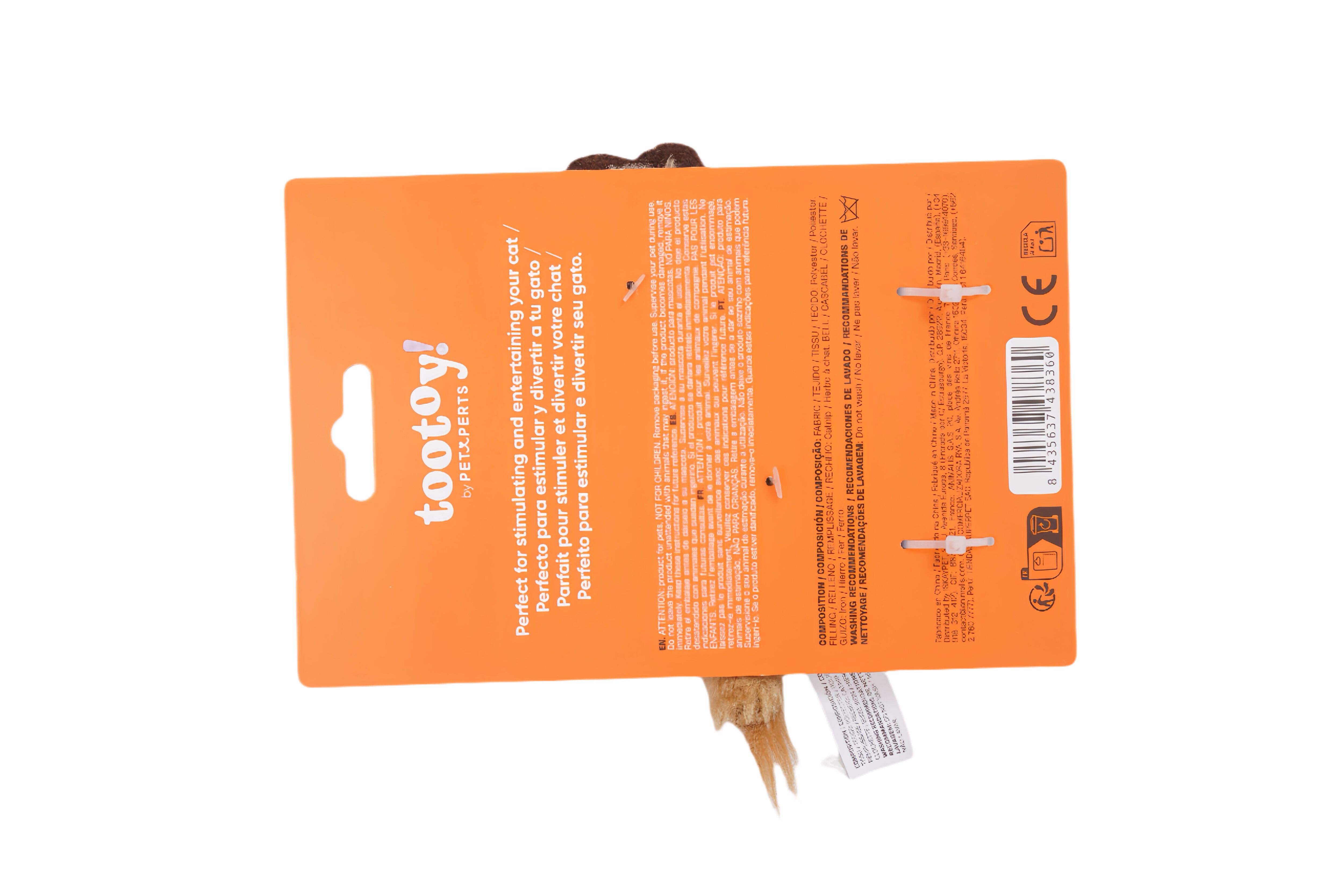 Tootoy! - Jouet Peluche Lyon avec Catnip pour Chats - 15cm Image num&eacute;ro 6