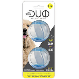 Zeus Duo Ball siffleur/luminescent 2pc - 6,3 cm