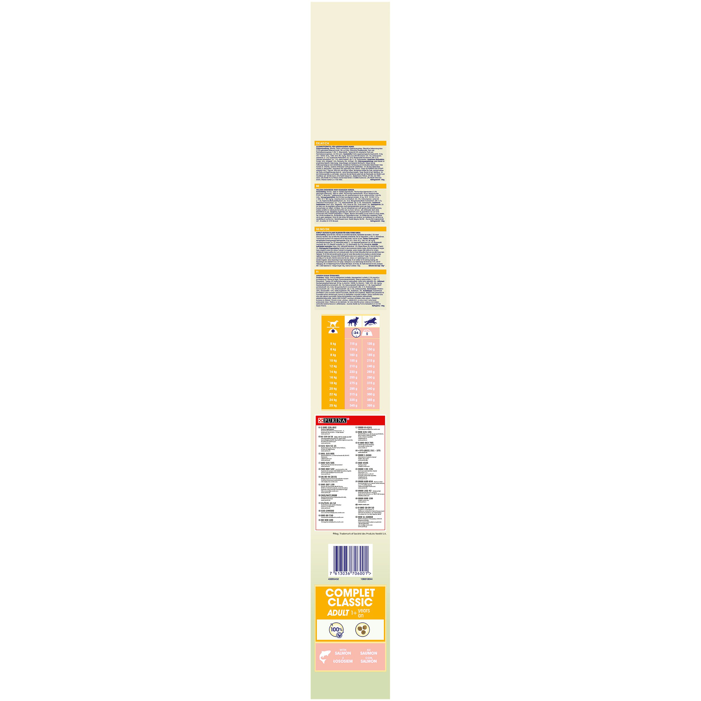 Dog Chow - Croquettes Complet au Saumon pour Chien Adulte - 14Kg Image num&eacute;ro 3