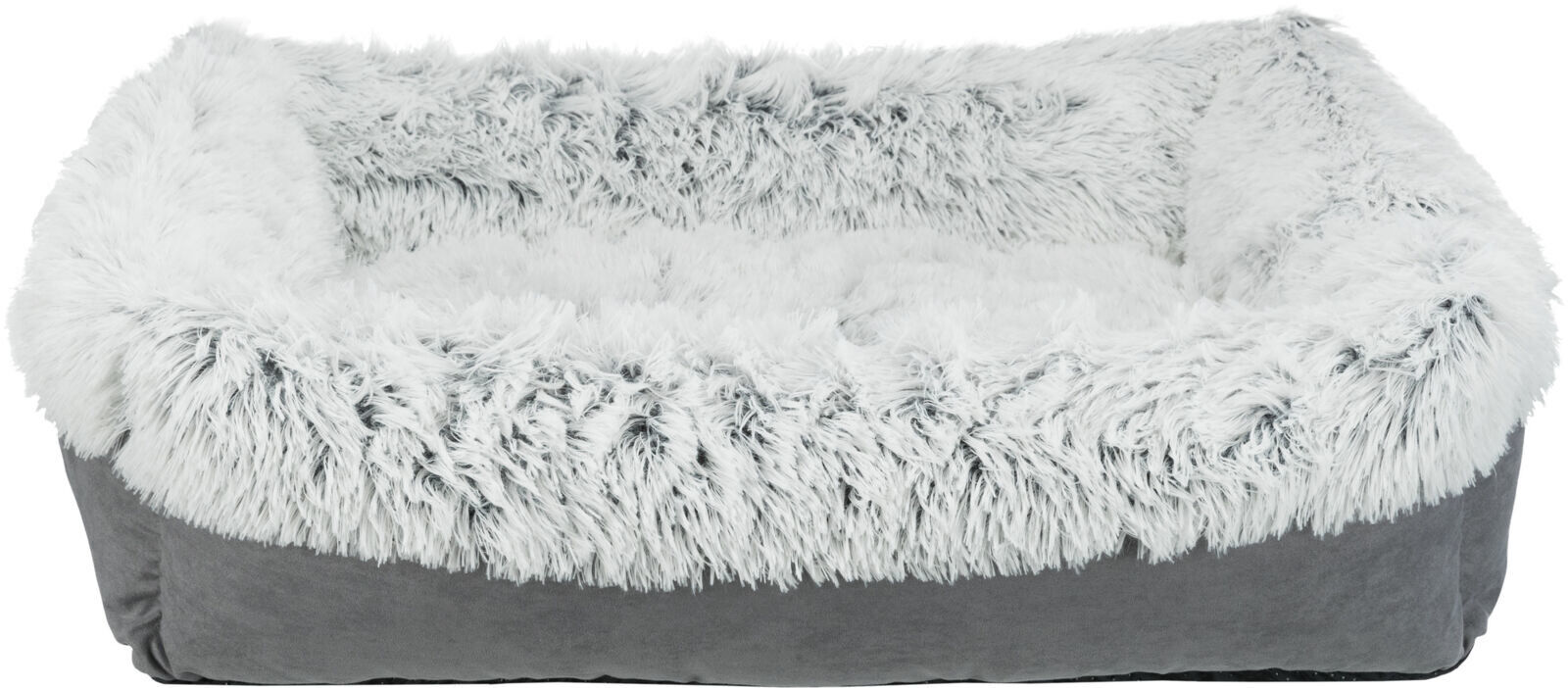 Trixie - Coussin Harvey, Angulaire Gris/Blanc Noir - 60 &times; 50 cm, Image num&eacute;ro 1