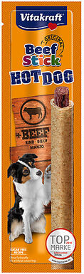 Vitakraft - Bâtonnet Beef-Stick Hot Dog au Bœuf pour Chien - 30g