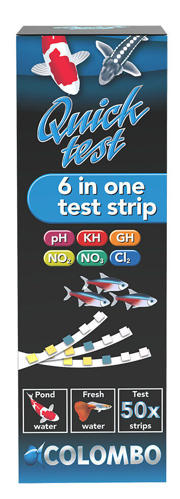 Colombo - Kit Bandelette Quick Test pour Bassin et Aquarium Image num&eacute;ro 1