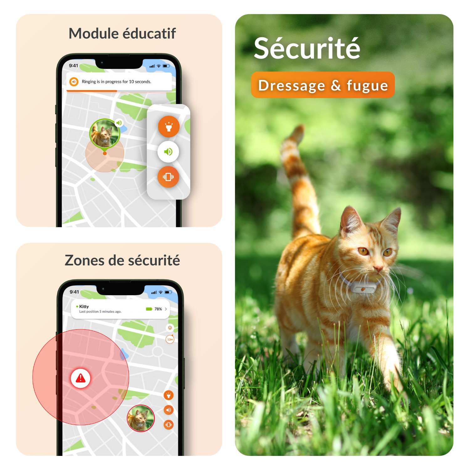 Weenect - Traceur GPS XS Edition 2023 pour Chats - Blanc Image num&eacute;ro 5