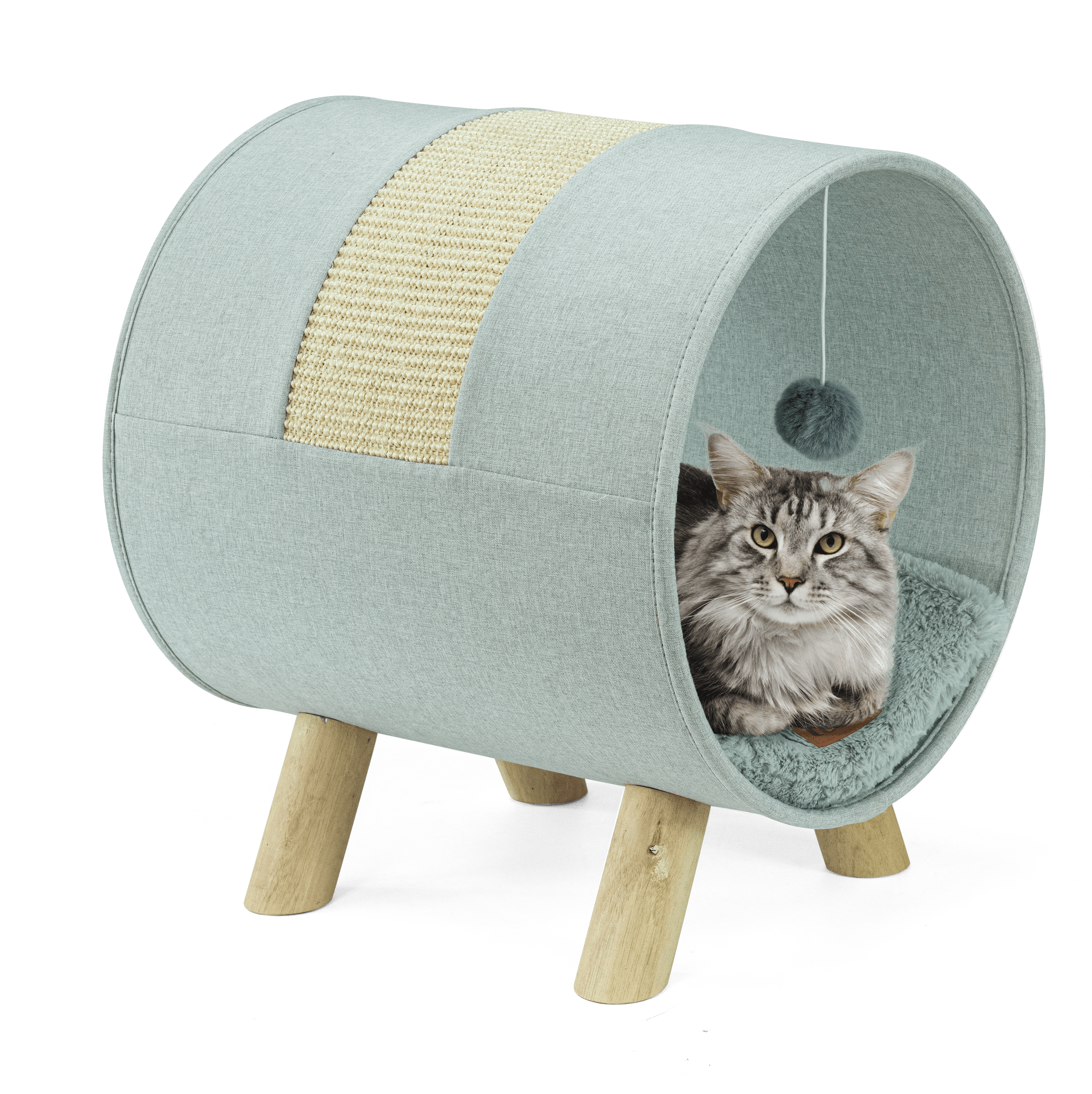 Leeby - Griffoir Couchage Saffira pour Chats - 45x37x39,5cm Image num&eacute;ro 1