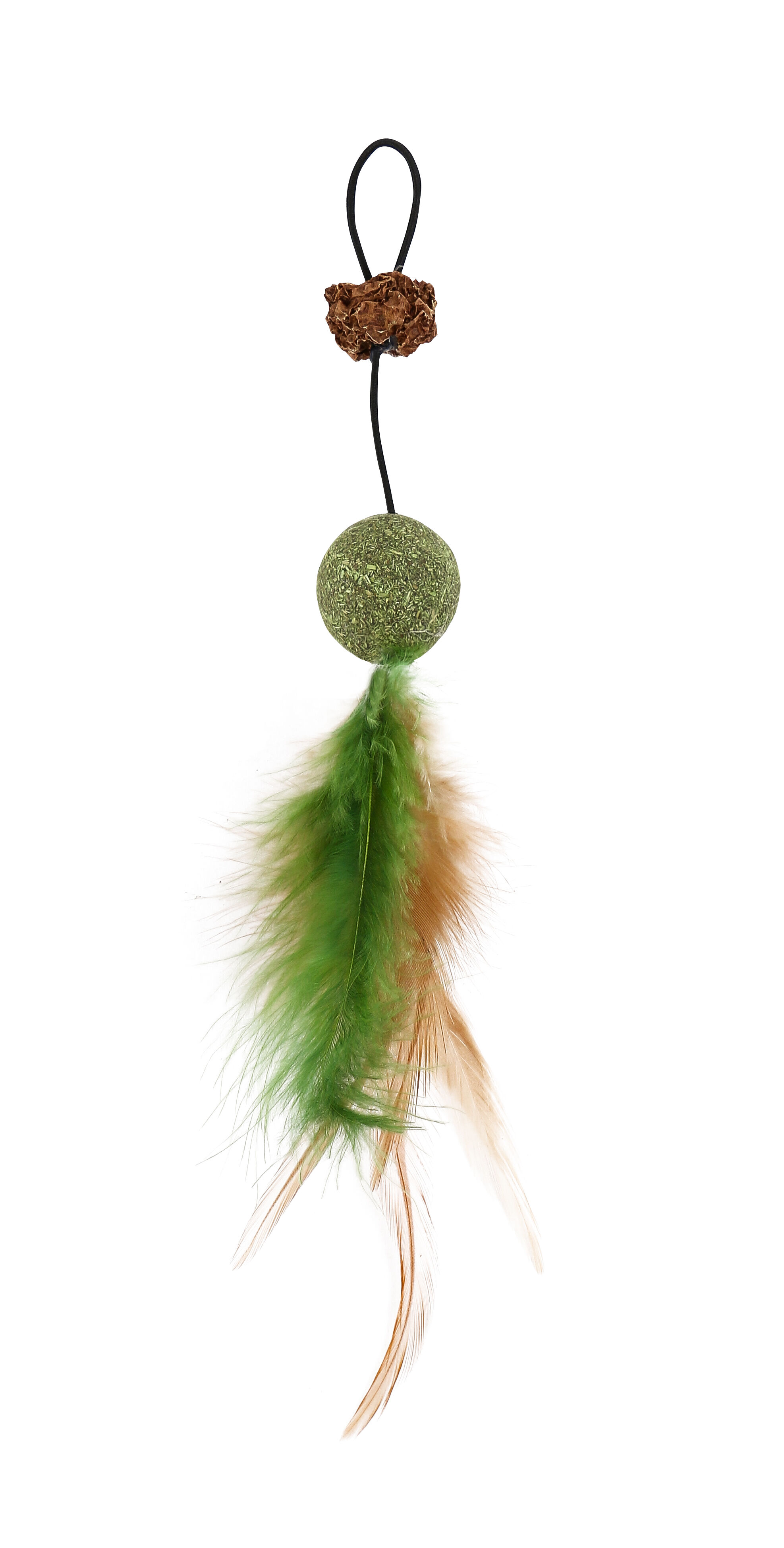 Wouapy - Jouet Canne &agrave; P&ecirc;che 2 en 1 pour Chats - 40cm Image num&eacute;ro 2