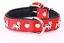 Yogipet - Collier Super Bouledogue Fran&ccedil;ais Cuir pour Chien Rouge - T60 41/55cm Indicateur image num&eacute;ro 5