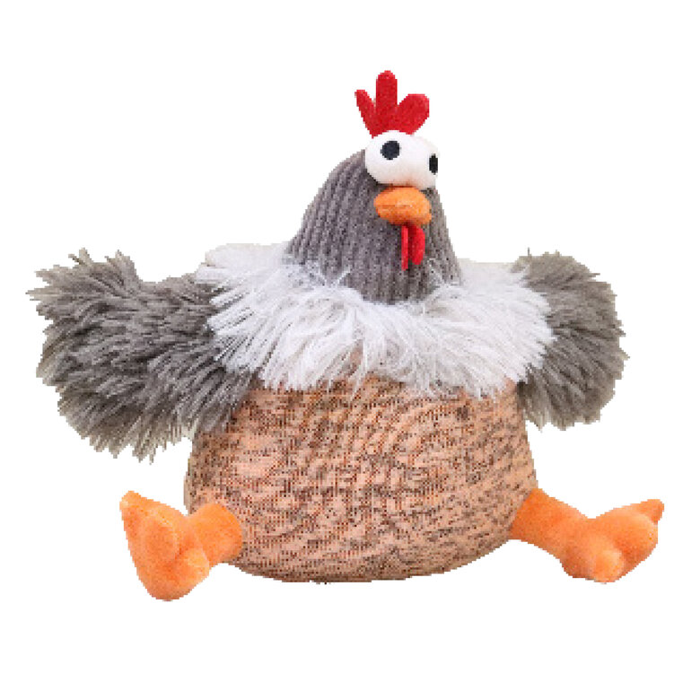 Croci - Jouet Peluche Poulet Lola pour Chiens - 25cm Image numéro 1 Croci - Jouet Peluche Poulet Lola pour Chiens - 25cm Image numéro 1